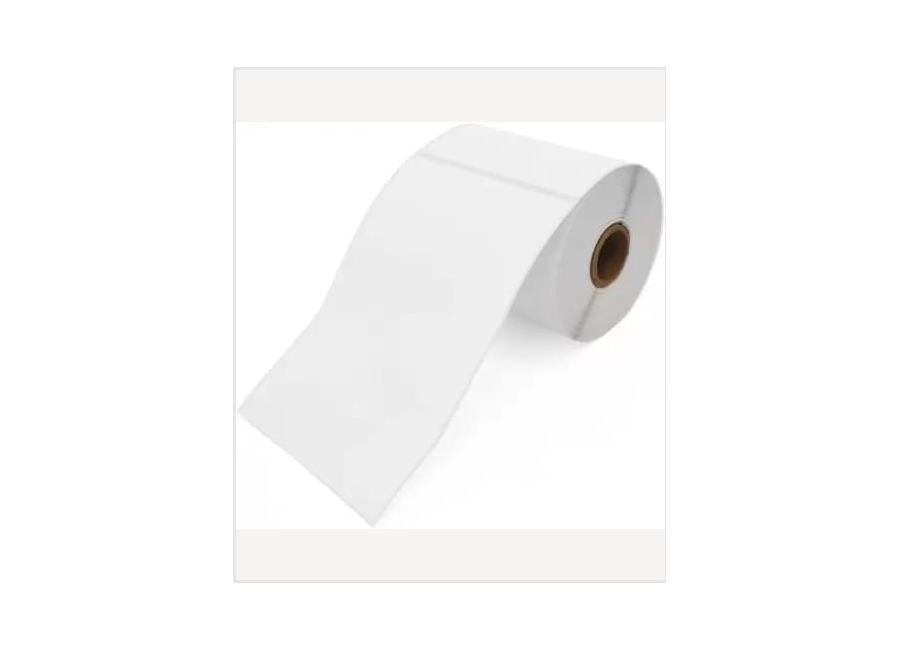 Thermal shipping label